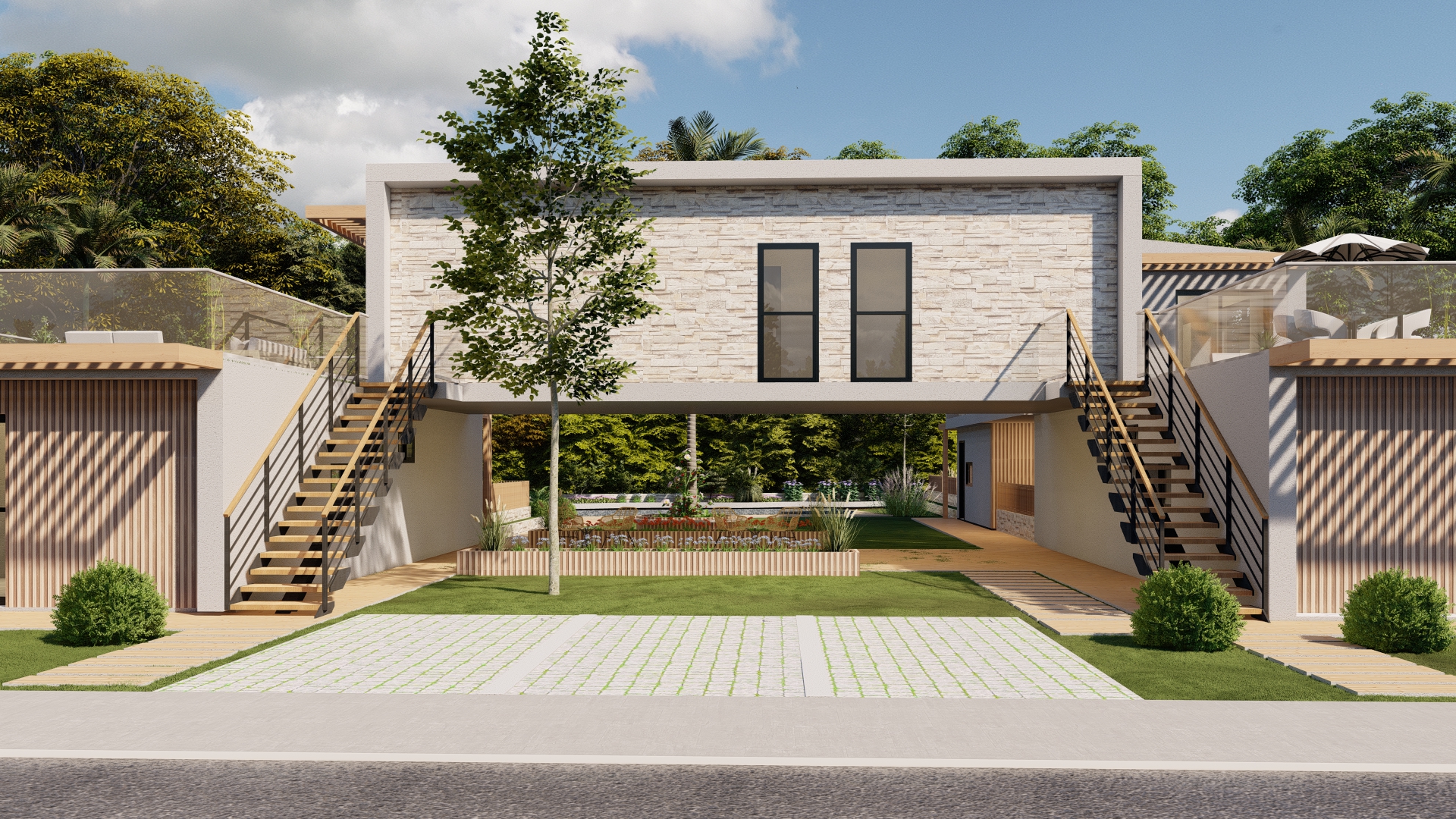 Progetto B — render 6
