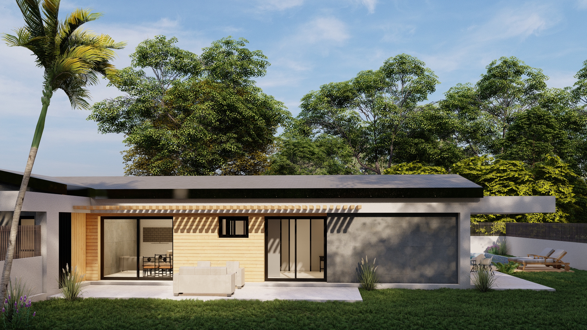 Lotto II — villa contemporanea con terrazza