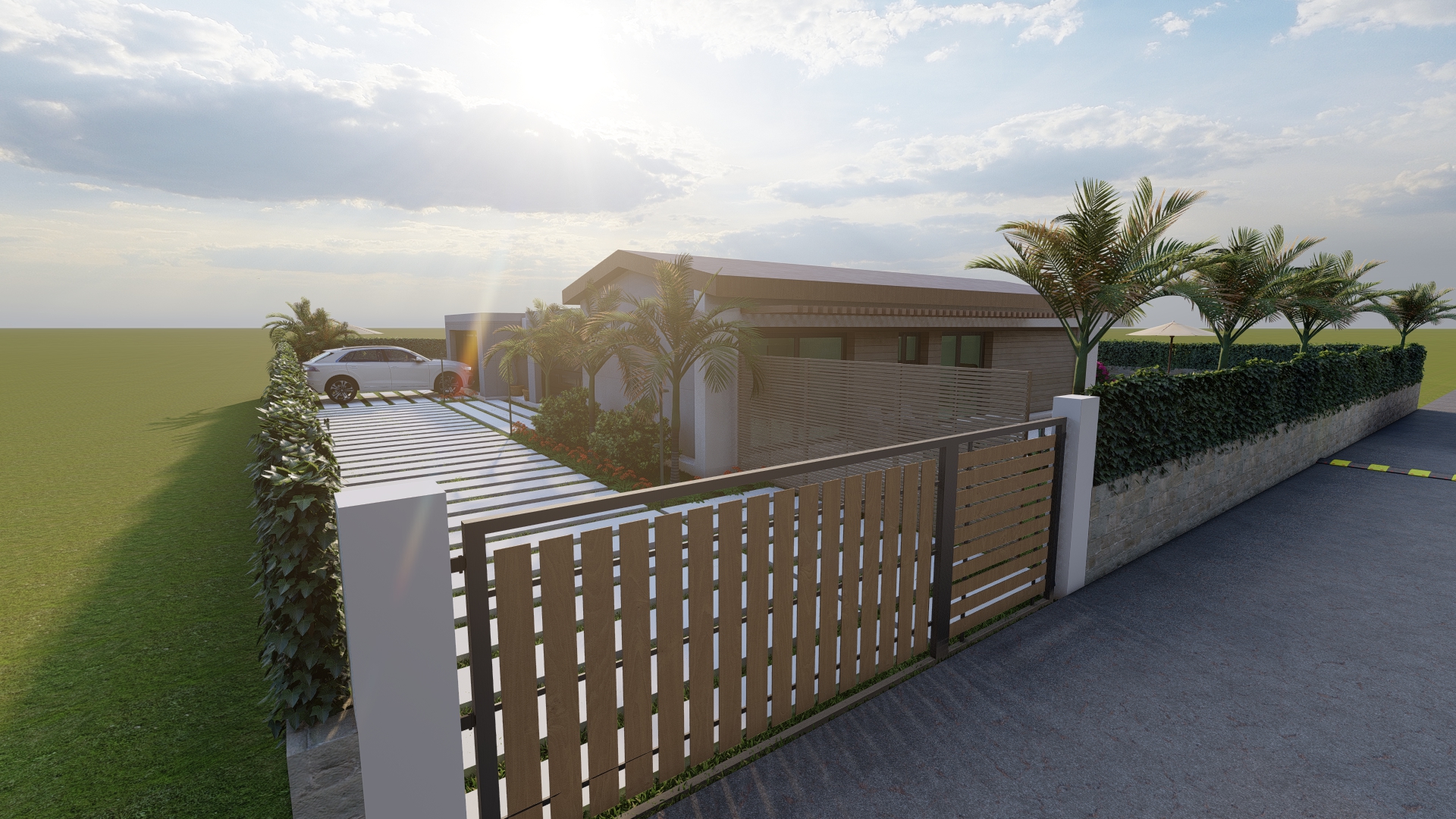 Progetto D — render 2