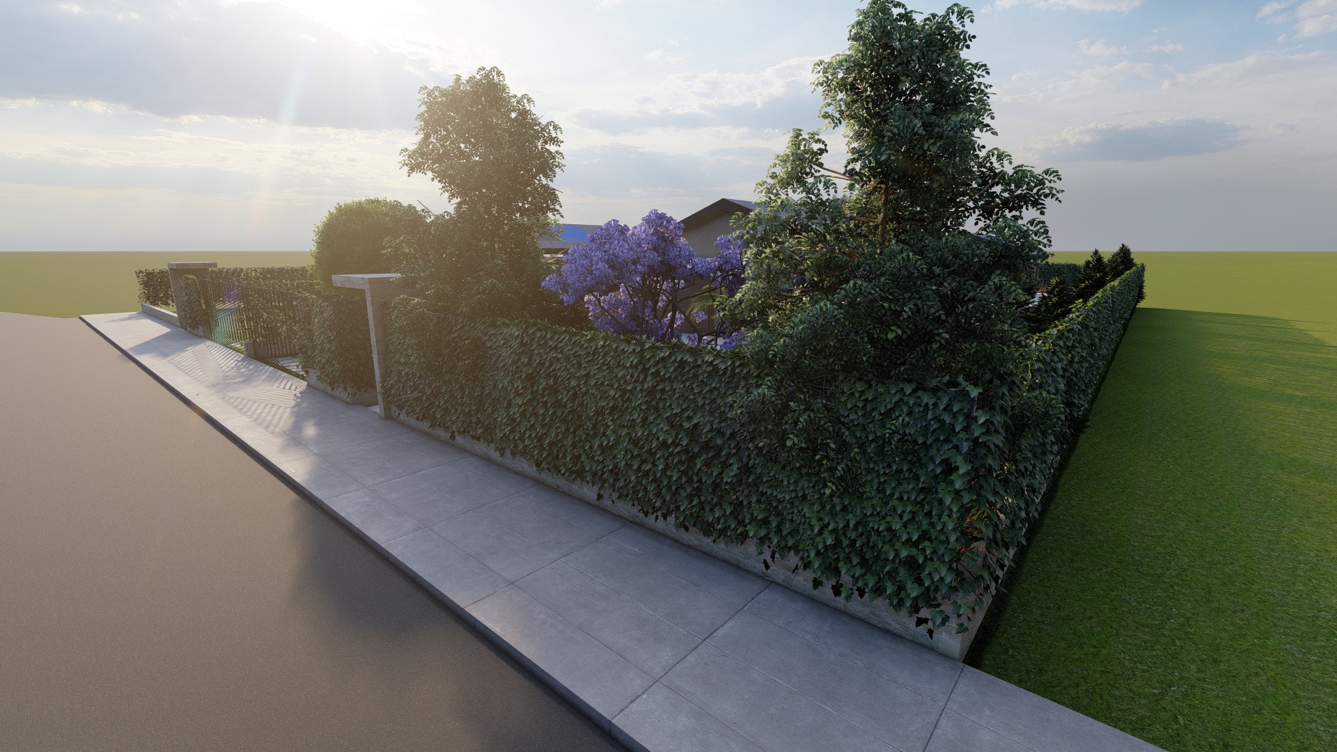 Progetto F — render 2