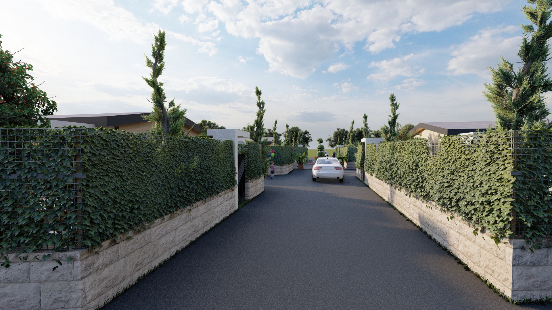 Progetto H — render 3