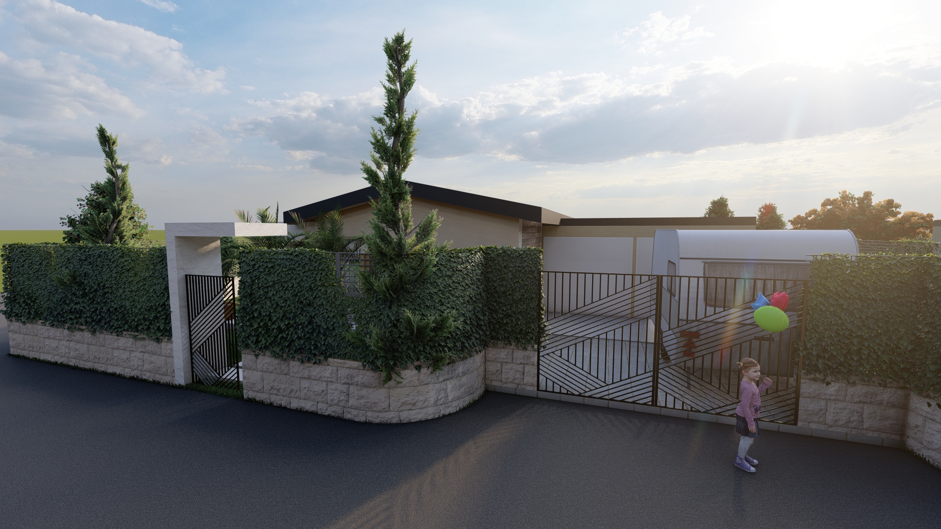 Progetto H — render 4